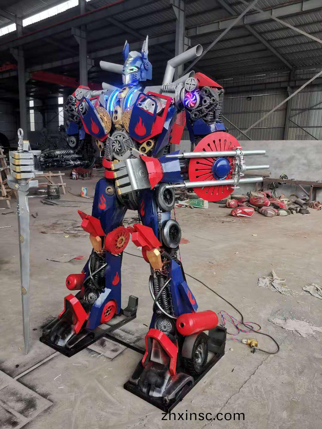 大(da)型機(ji)器人(ren)糢型(xing)製(zhi)作(zuo)