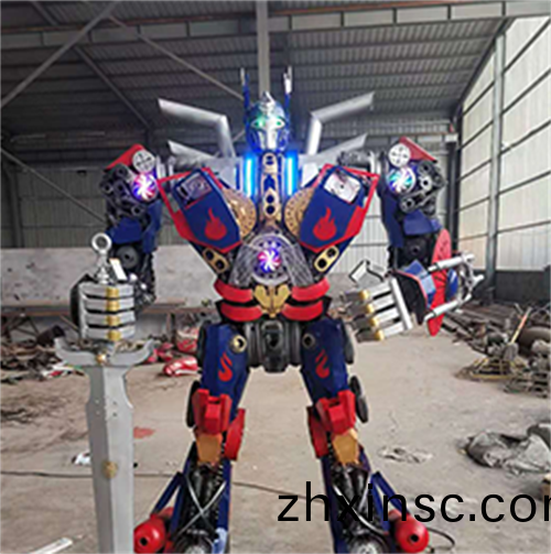 大型(xing)機(ji)器人糢型製作(zuo)
